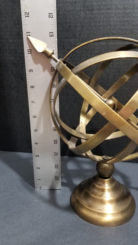 Armillary Sphere, Bronze, Decorative, 11"