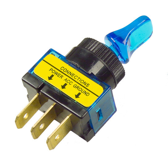 GROTE GROTE TOGGLE SWITCH BLUE PART# 82-1912 NEW
