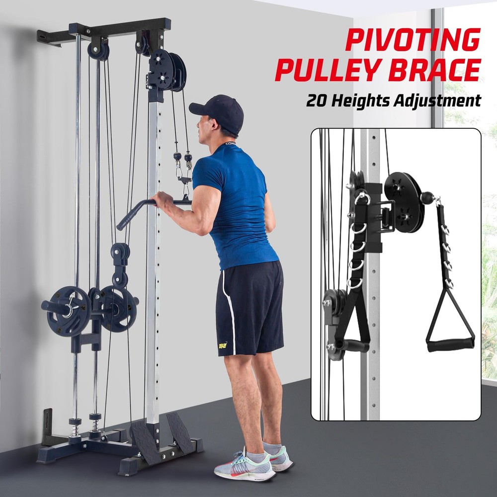 ✨LAT Pulldown Machine,Multi-Functional Cable Machine for Full Body Workout,Home