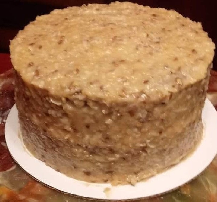 German Chocolate Cake 3 Layers