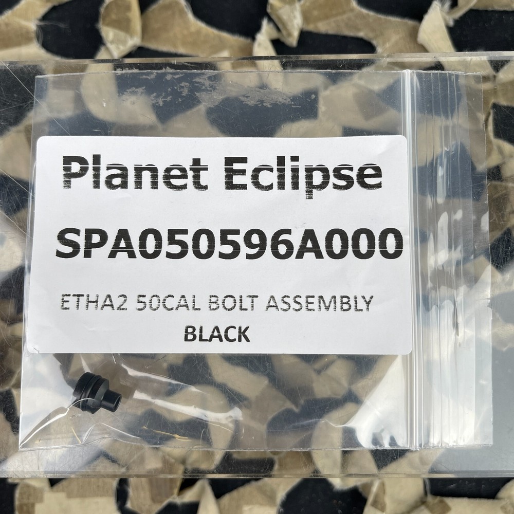 NEW Planet Eclipse Etha 2 .50 Caliber Bolt Insert Assembly - Black(SPA050596B00)
