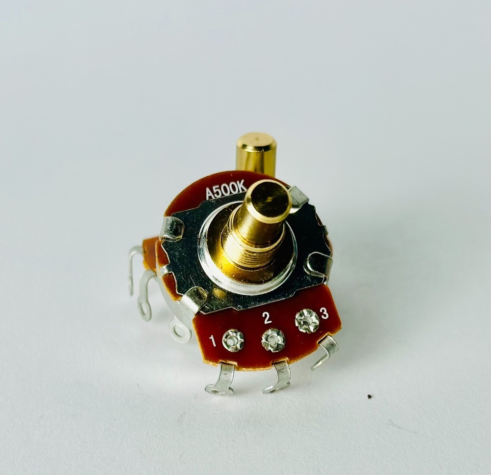 500 K Brass shaft potentiometer