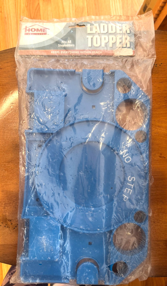 Home Projects ladder tray topper