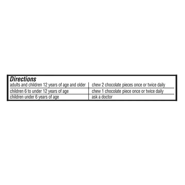 (3 pack) Equate Regular Strength Chocolate Laxative, 24 Pieces