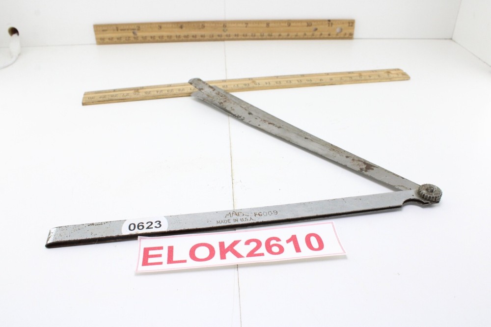 Mac Tools FG009 8" USA .010-.005 Blade Thickness Gauge Tool
