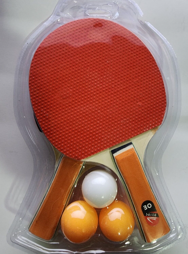 Table Tennis Racket & Balls Beginner Training Ping-pong Table Tennis Racket Set