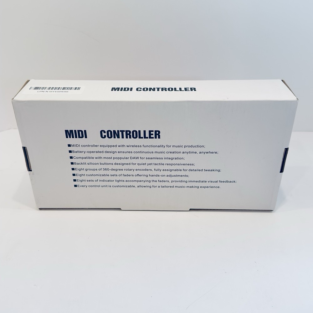 M-VAVE SMC-Mixer Wireless MIDI Controller Bluetooth DAW USB Rechargeable