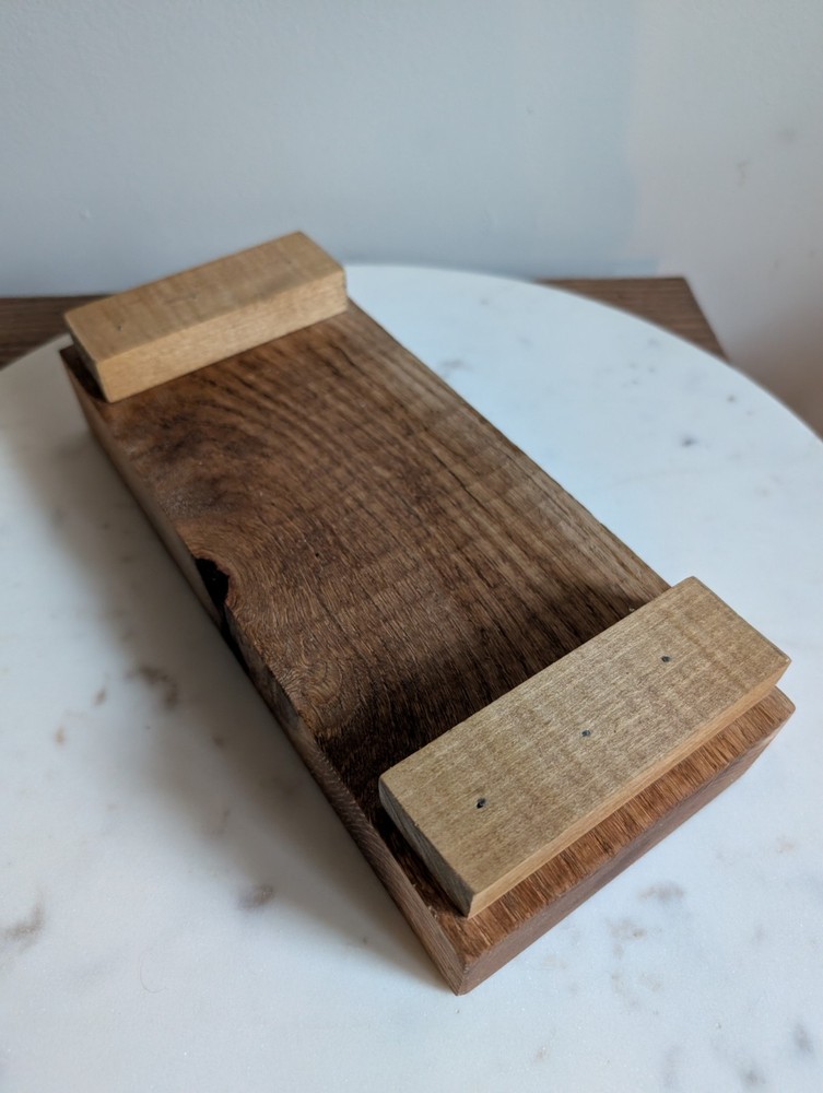 Handmade Solid Oak Wood Riser Stand Minimalist Farmhouse Display Platform