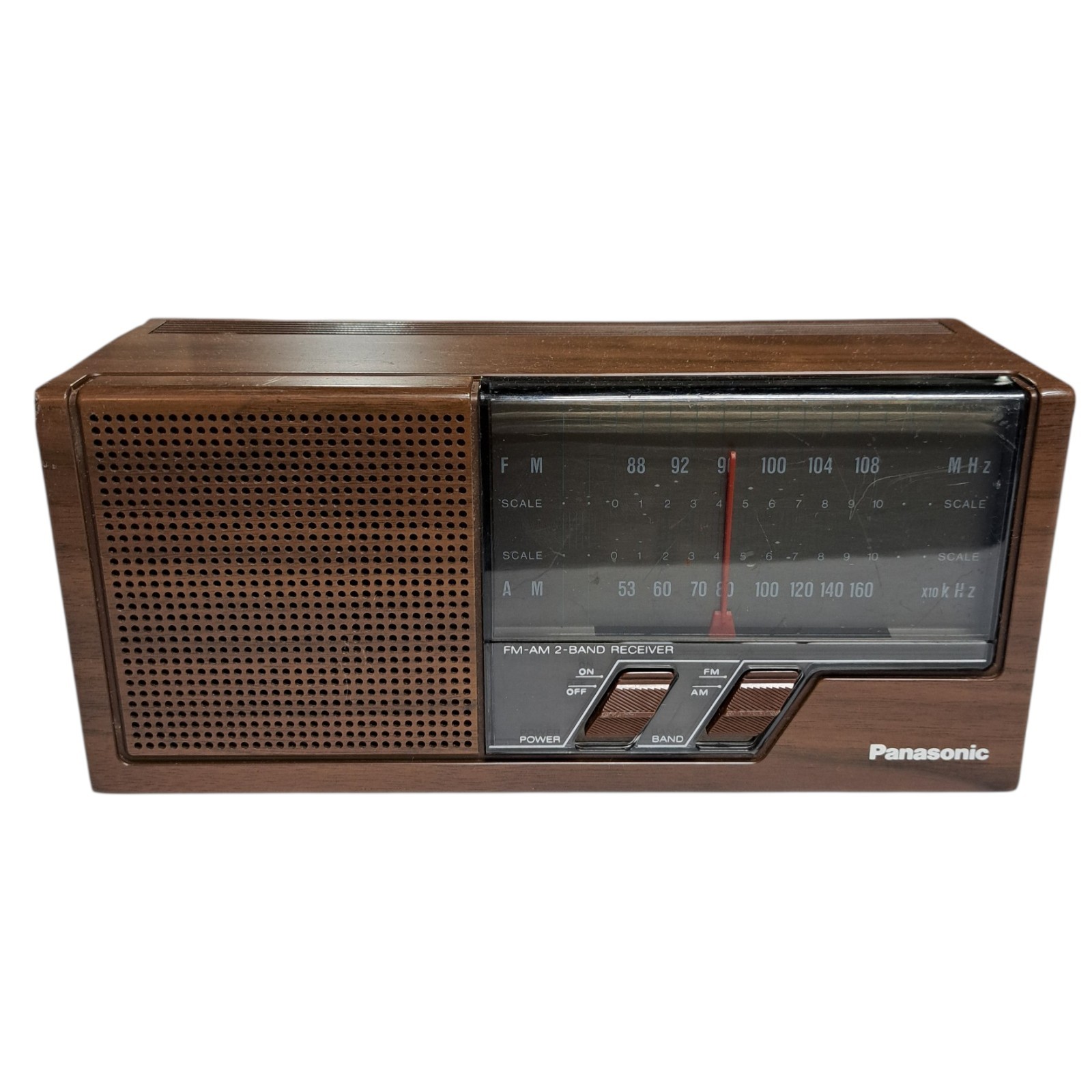 1970's Vintage Panasonic RE-6266 AM/FM 2-Band Radio Receiver  Tested Works