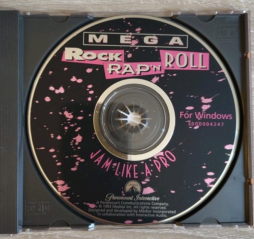 MEGA Rock Rap’s Roll CD RARE