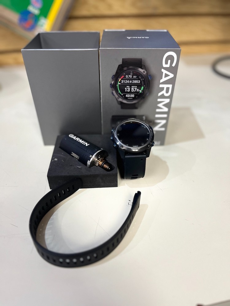 Garmin descent mk2i with transmitter