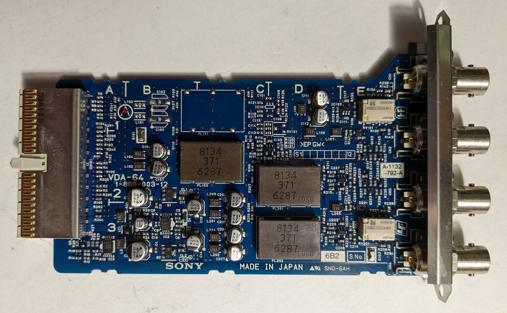 Sony hdcu1500 / HDCU1000   VDA-B board