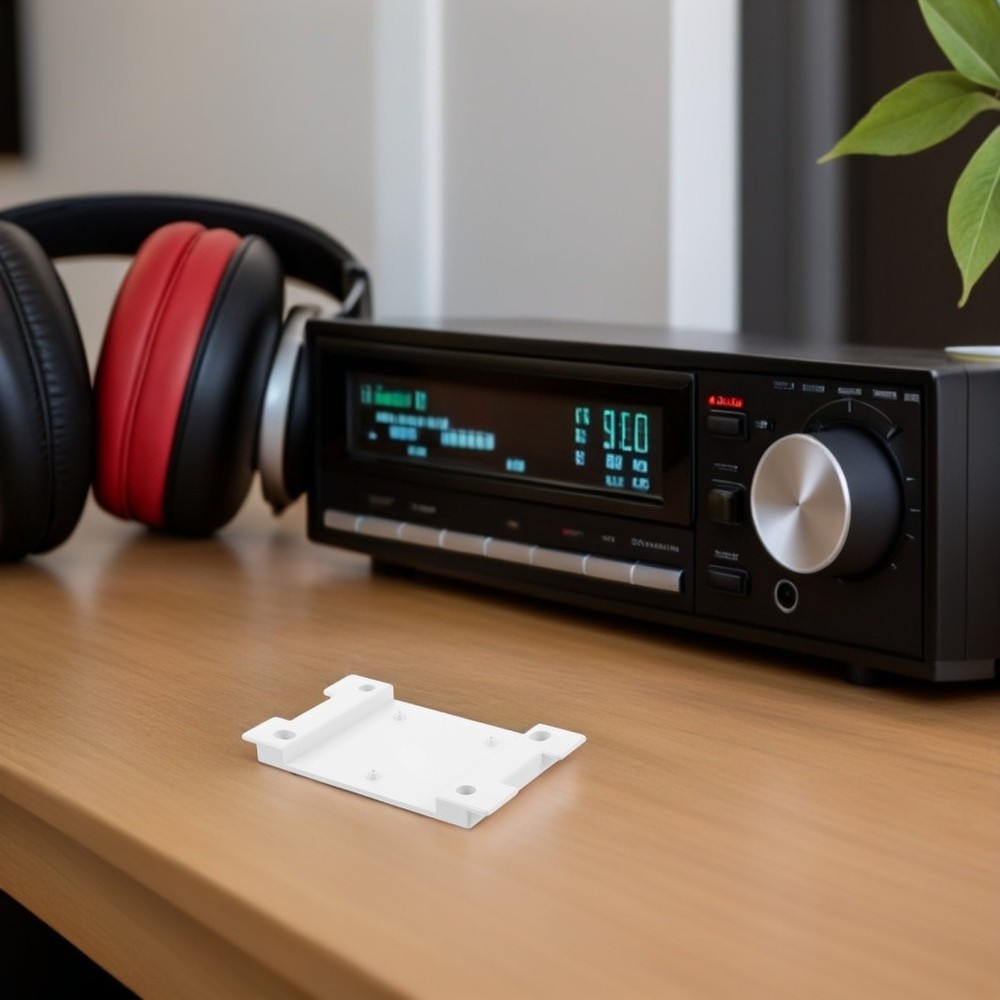 Wall Mount Bracket for CD Player, CD Player Wall Mount Plate Fixed Board, Easy