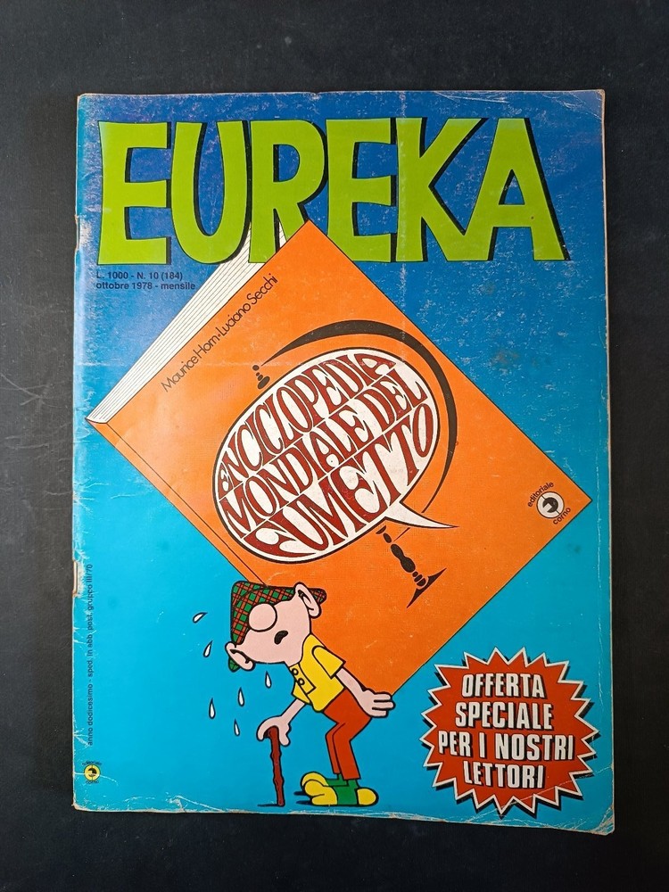 1978 EUREKA Comic No. 10 Horn Editorial