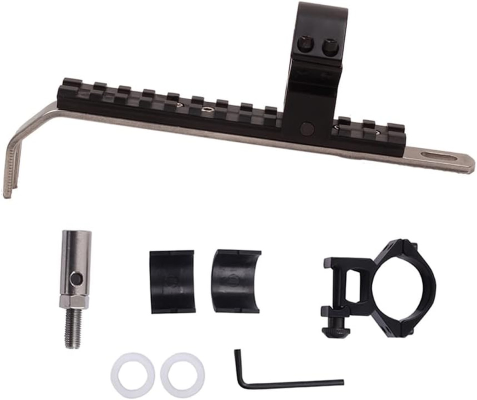 Archery Flashlight Mount Stabilizer - Compound Bow Accessories Light Holder Brac