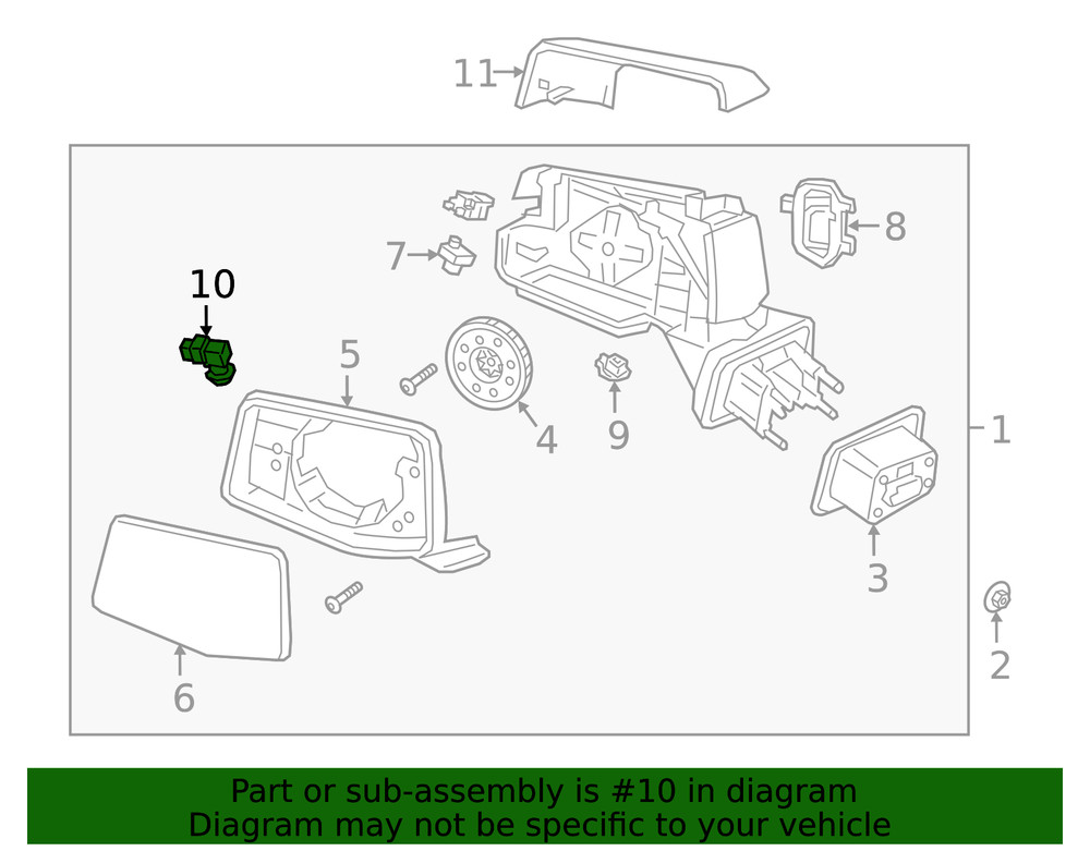 Genuine GM Sensor 13583411