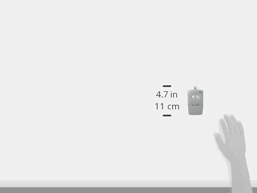 Multi-Code 2-Channel Visor Transmitter Soft Gray Original Version