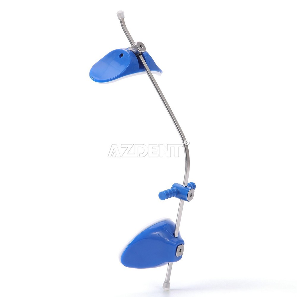 USA Dental Adjustable Orthodontic Forward Reverse Pull Headgear Single Pole Blue