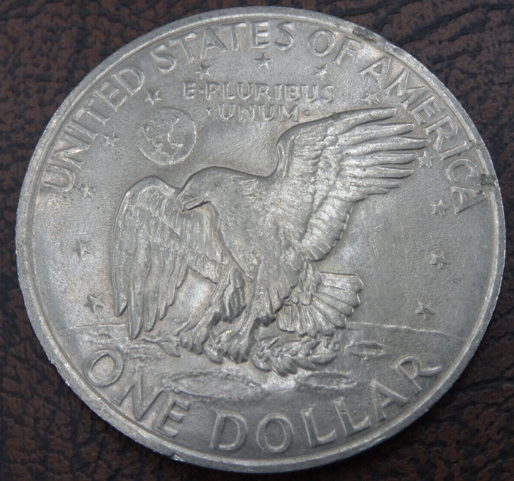 1971-D Eisenhower Dollar Friendly Eagle FS-901 Circulated
