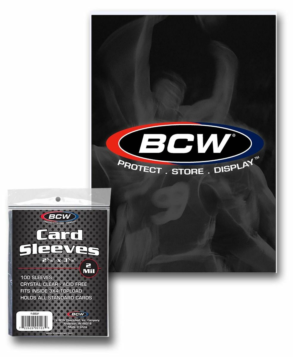 YOU PICK! BCW Top Loaders 35 59 79 108 138 168 197 pt Sleeves Team Bags 55 75