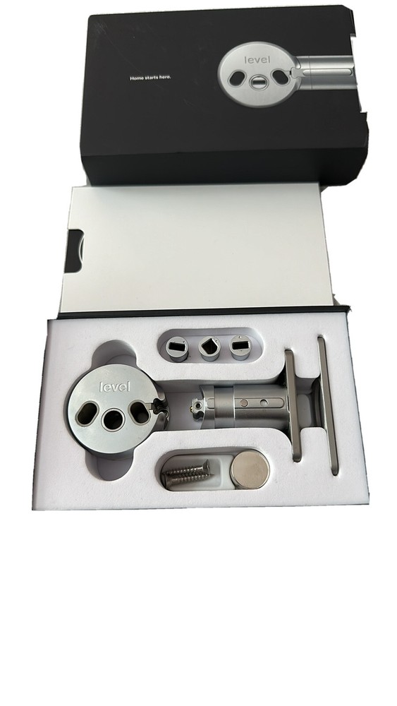 Level Bolt The Invisible Smart Lock Deadbolt Bluetooth Keyless NEW Open Box
