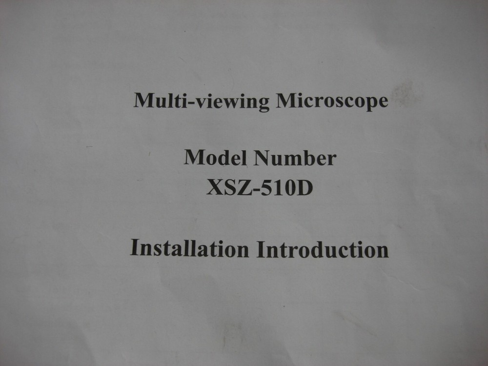 Pro Microscope XSZ-510D 5 Head Multi-Viewing Teaching Microscope XSZ-510
