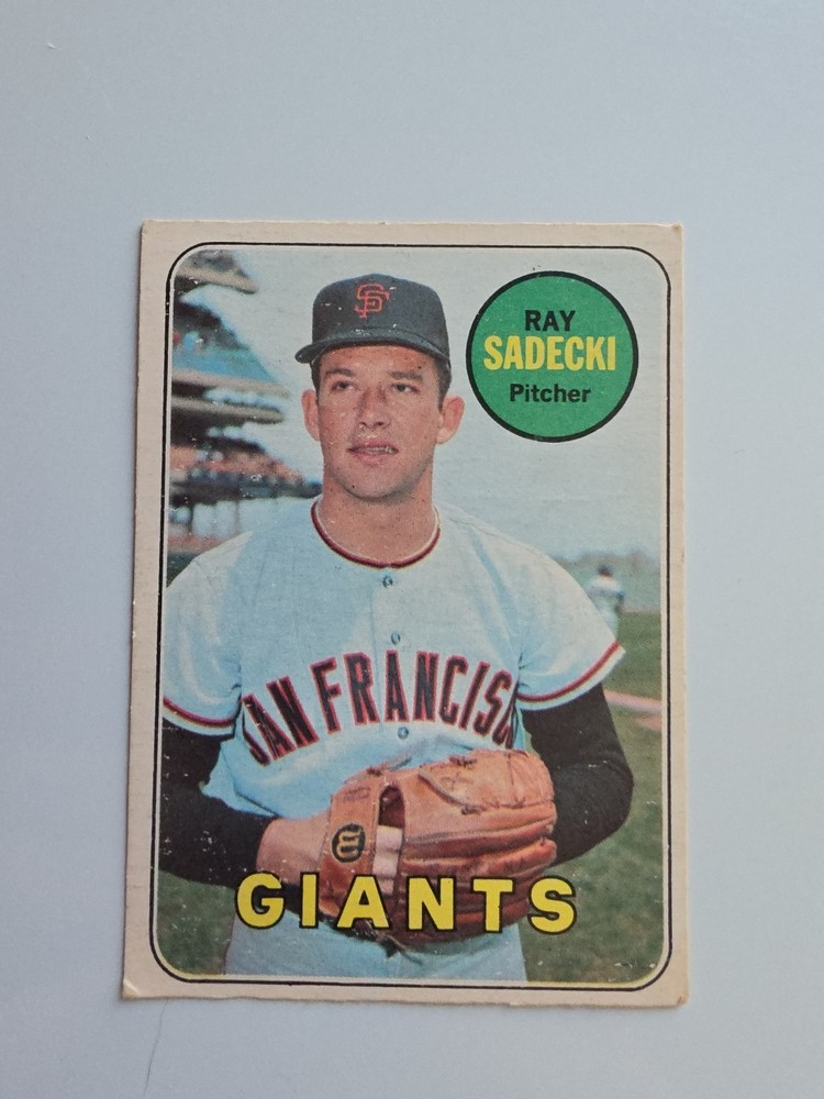 1969 OPC RAY SADECKI # 125 GIANTS