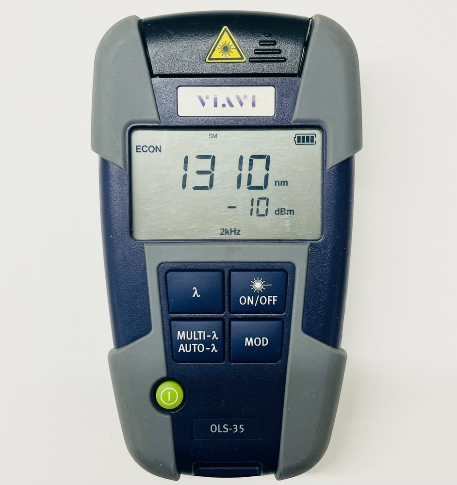 JDSU VIAVI OLS-35 Singlemode 1310/1550 Light Source with SC Connector