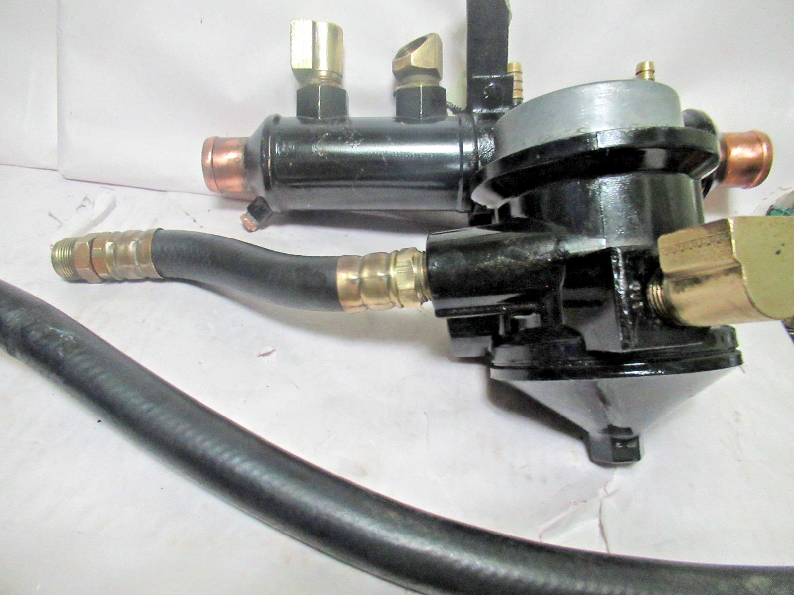 Mercruiser bravo 7.4 remote oil filter system with oil cooler USED