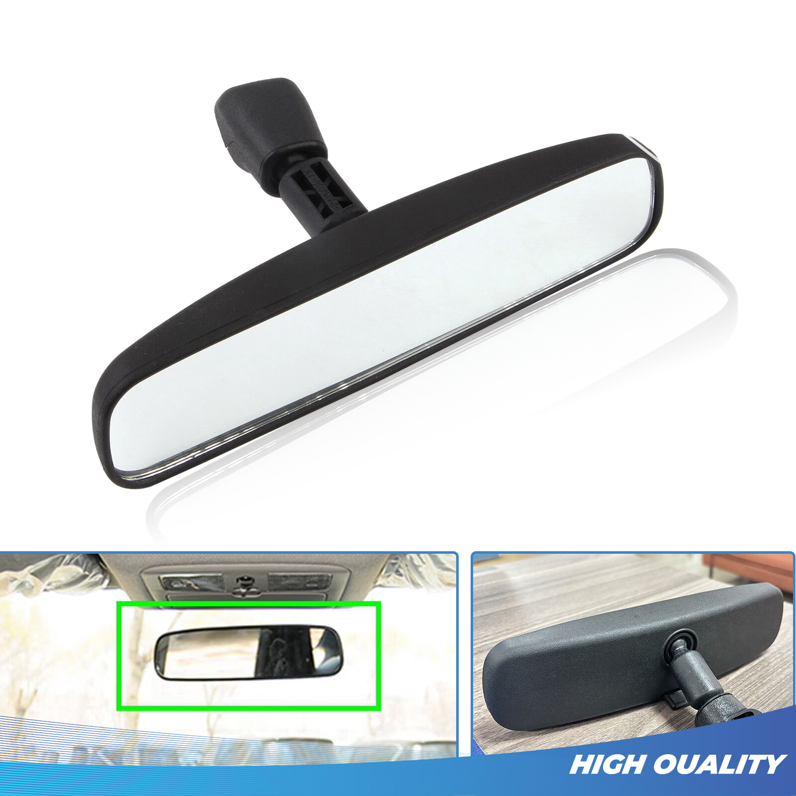 New Interior Rear View Mirror For Nissan 96321-2DR0A 96321-2DR0-A103 1996-2007