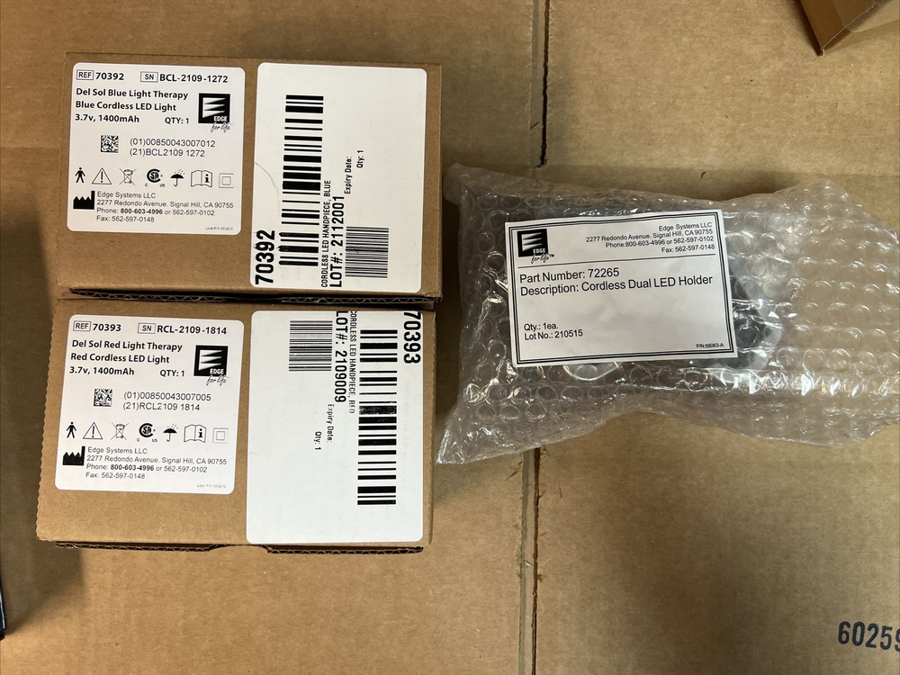 Edge Systems Hydrafacial MD Del Sol LED Light Therapy system , NEW