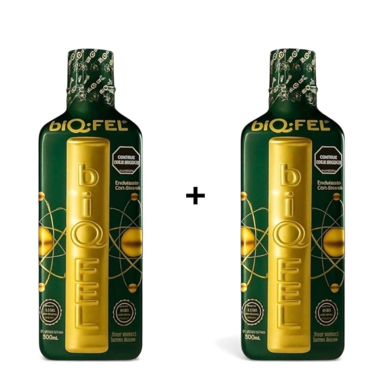 ✅ 2 BIQ-FEL - 500 ML (ORIGINAL) REMPLAZO DEL VITAFER L-GOLD ORIGINAL BIQFEL ✅🔥