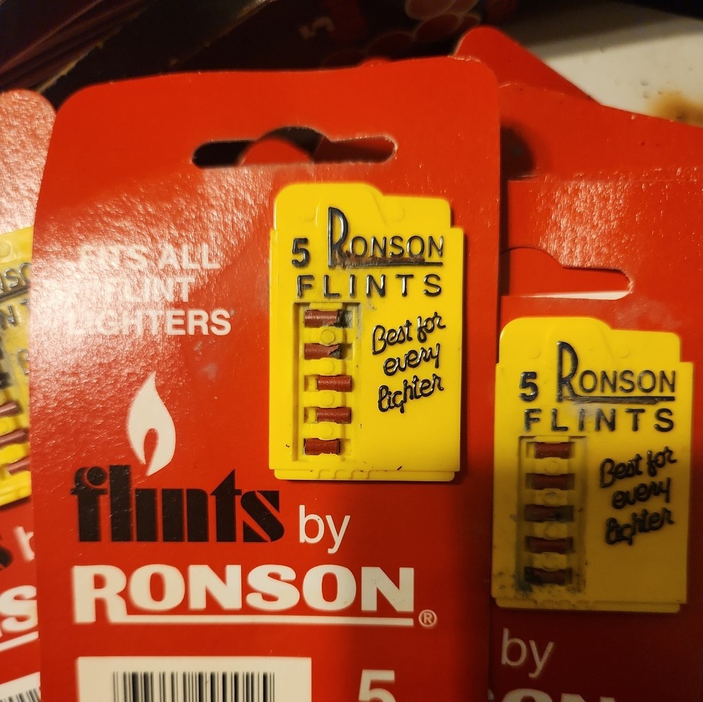 Flints By Ronson, 5 Pieces Per Pack