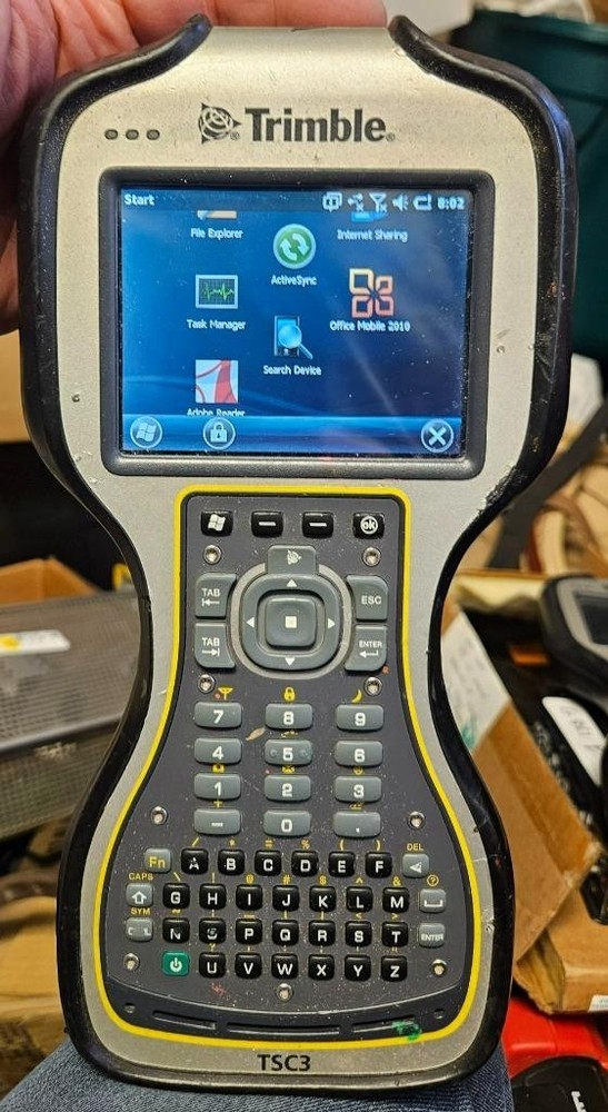 TRIMBLE TSC3 CONTROLLER WITH BATTERY ! AL 51