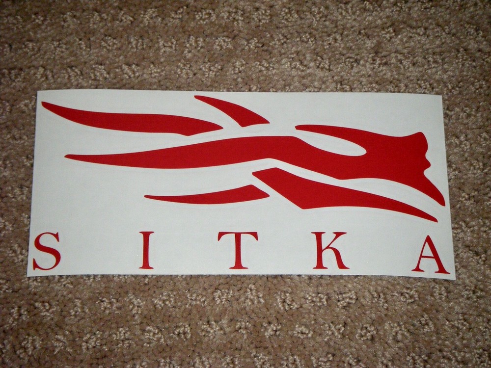 1 New Red Sitka Decal(LOOK)