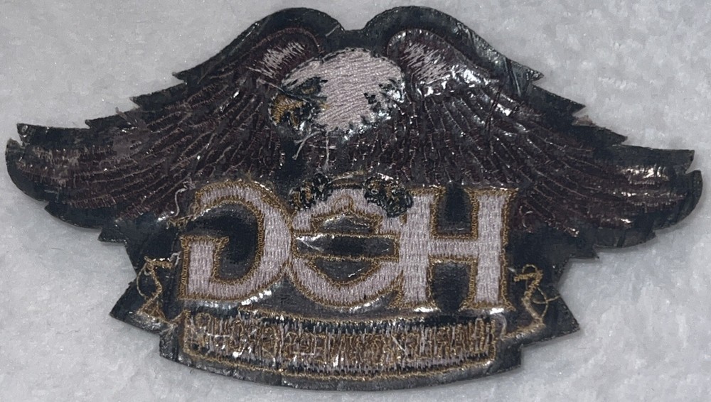 Harley-Davidson Eagle Gold HOG Patch Harley Owners Group 3.75”x5” New