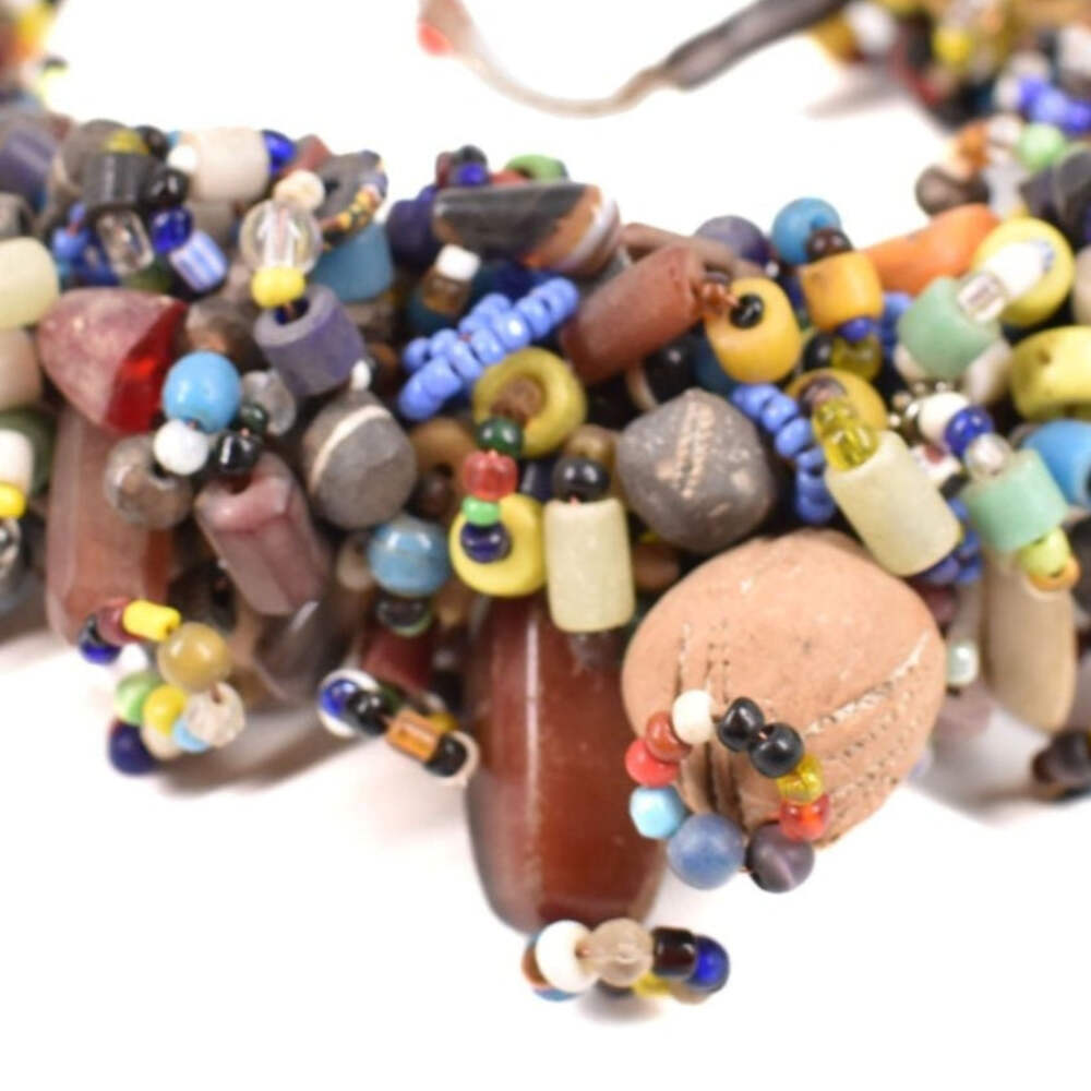 Mauritanian Wedding Seed Bead Necklace
