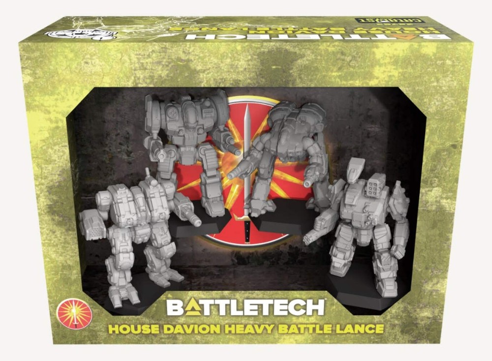 BattleTech ForcePack House Davion Heavy Battle Lance