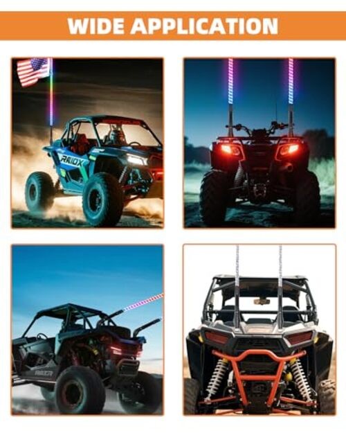 Whip Lights Spring Mounting Base, Quick Release Heavy-Duty Grooved Style