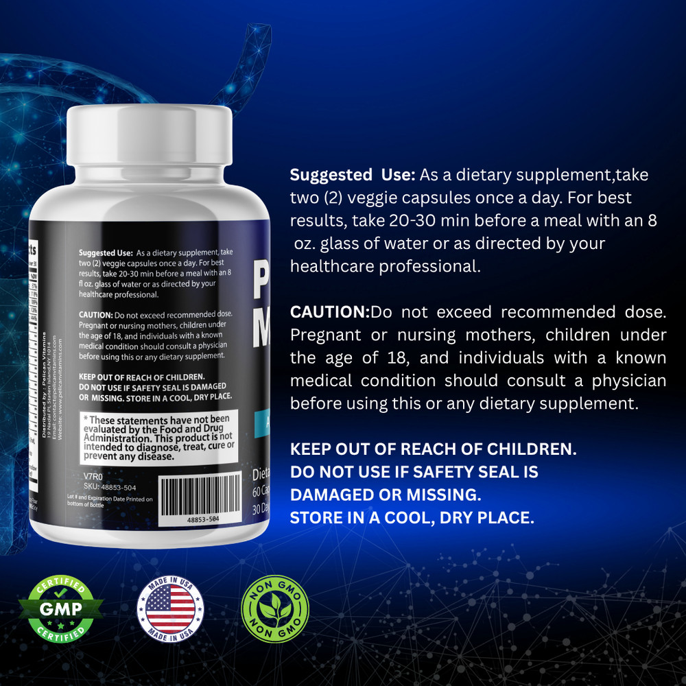 Prostate Max- Prostate Support- 3 Bottles- 180 Capsules