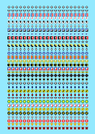 Imperial Campaign Markings Custom Transfer Sheet A6