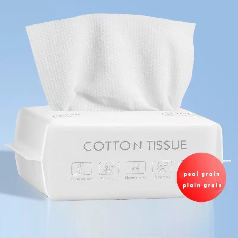 Disposable Soft Face Towels,Plant Fiber Facial Cleansing Towels