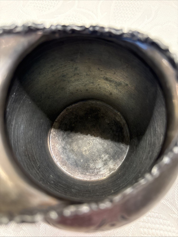 3 Piece Forbes Silver CO. Quadruple Plate Flower Pattern # 208