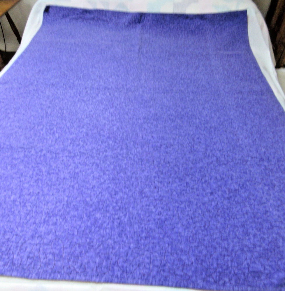 CRAZY QUILT Lap Quilt 47 x 60" COMPLETED
