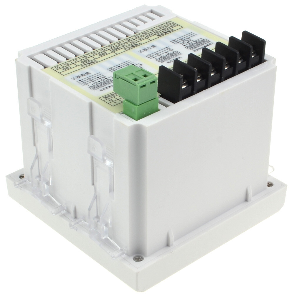 Intelligent Digital Display Voltmeter Three-phase AC Voltage Meter 96x 96mm