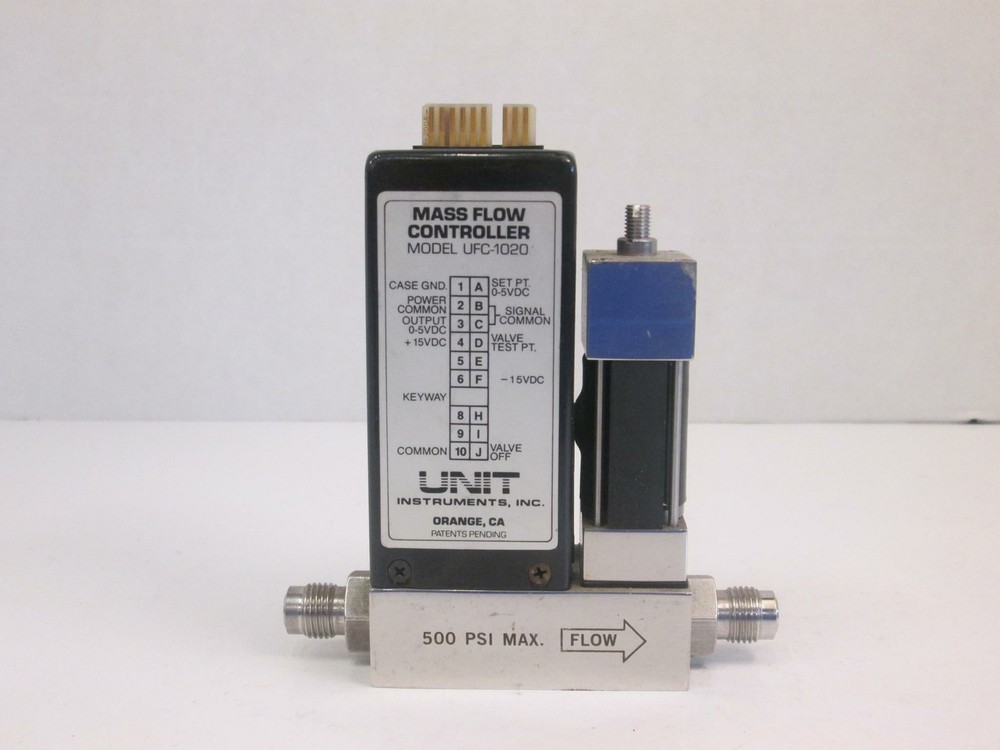 Unit UFC-1020 Mass Flow Controller MFC, O2, 1 SLM