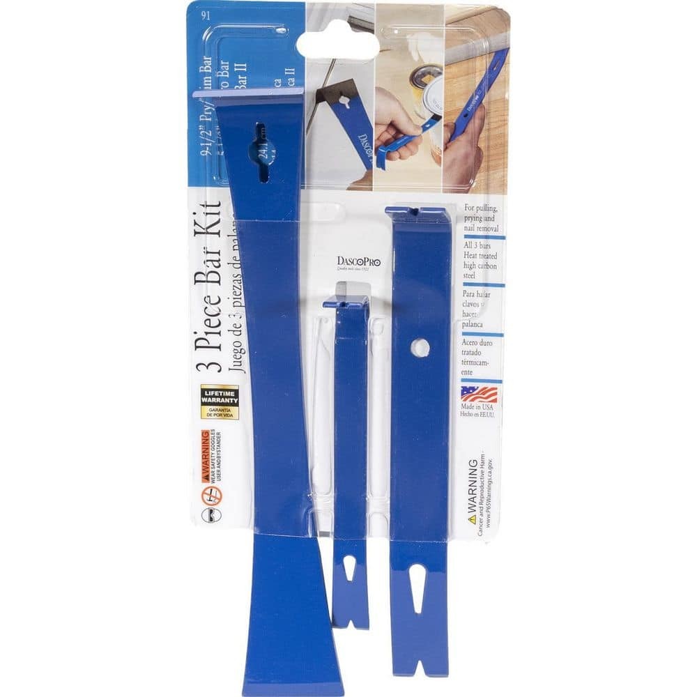 Dasco Pro Pry Bar Set (3-Piece)