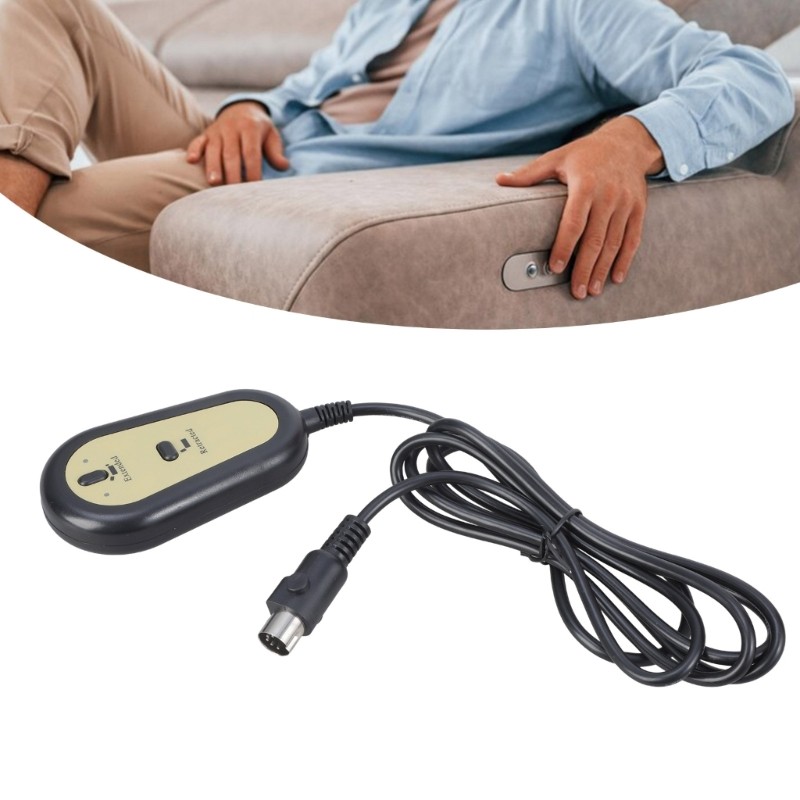 5Pin Electric Recliner Chair Sofa Hand Switcher Controller 2 Button Remote