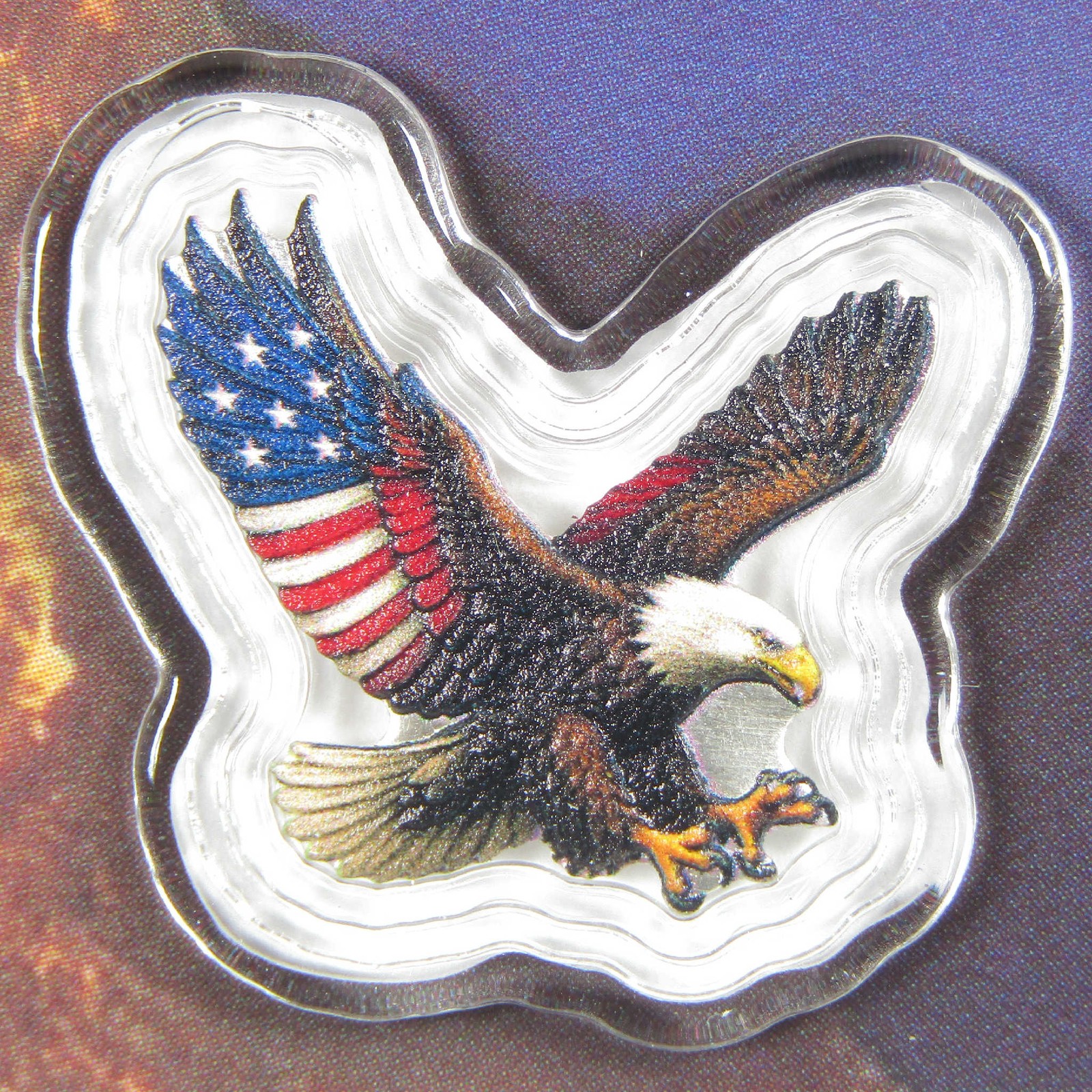 2026 American Bald Eagle Shaped 1 Gram .999 Silver Bar SKU:OPC260