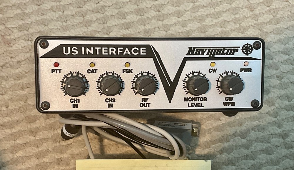 US Interface Navigator Interface USB sound card modem (AKA Timewave Navigator)